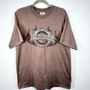 VTG 2006 Harley Davidson Fairbanks Alaska Farthest North Outpost T Shirt XL